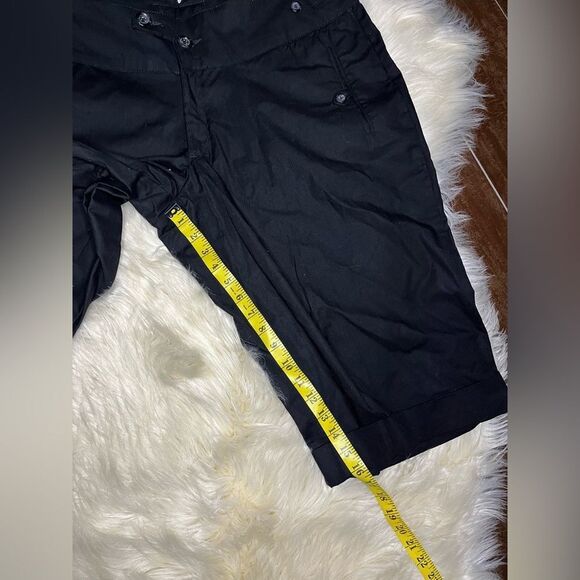 Lane Bryant Venezia black pedal pushers sz 16 - Picture 7 of 7